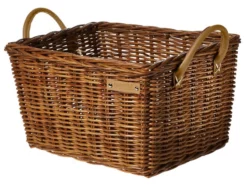 BASIL Portland Classic Cykelkurv, 43L - Elegant og Praktisk Kurv til Din Cykel