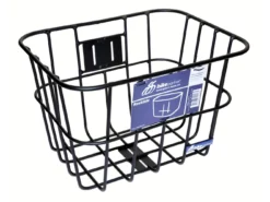 Bike Partner Roskilde Sort Frontkurv, 27L - Holdbar og Stilfuld Cykelkurv