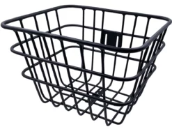 BIKE ATTITUDE Alu Black Frontkurv, 30L - Holdbar og stilfuld cykelkurv til din cykel