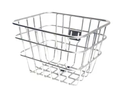 BIKE ATTITUDE Alu Silver Frontkurv, 30L - Holdbar og stilfuld cykelkurv