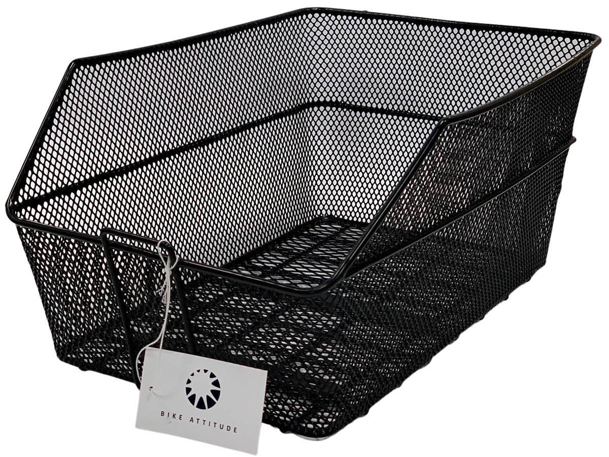 BIKE ATTITUDE Fastmonteret Bagkurv, 29L - Let og Holdbar Kurv til Din Cykel 3 BIKE ATTITUDE Fastmonteret Bagkurv, 29L - Let og Holdbar Kurv til Din Cykel