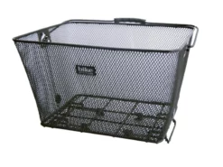 BIKE ATTITUDE Quick Release Cykelkurv, 34L - Letmonteringskurv til cykel