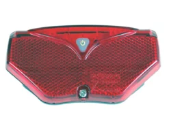 BIKE ATTITUDE Infini 5 Godkendt Baglygte, 50mm - Sikkerhed og Synlighed på Cyklen