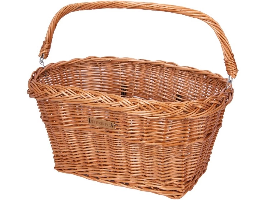 BASIL Davos Flet Cykelkurv, 42L - Robust og Stilfuld Kurve til Din Cykel 3 BASIL Davos Flet Cykelkurv, 42L - Robust og Stilfuld Kurve til Din Cykel