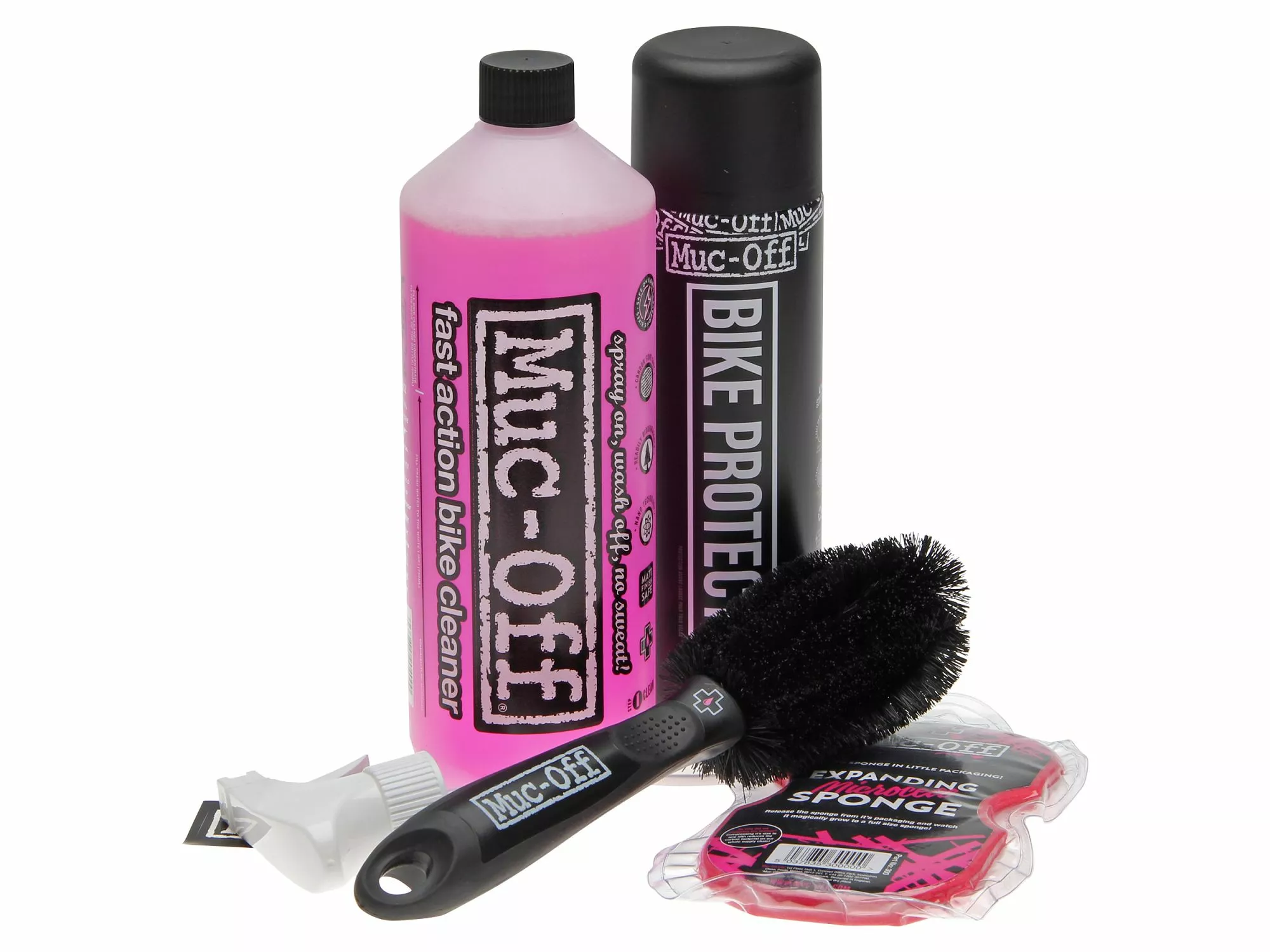 Muc-Off Bike Care Essentials Kit - Komplet Cykelrengøringssæt 3 Muc-Off Bike Care Essentials Kit - Komplet Cykelrengøringssæt