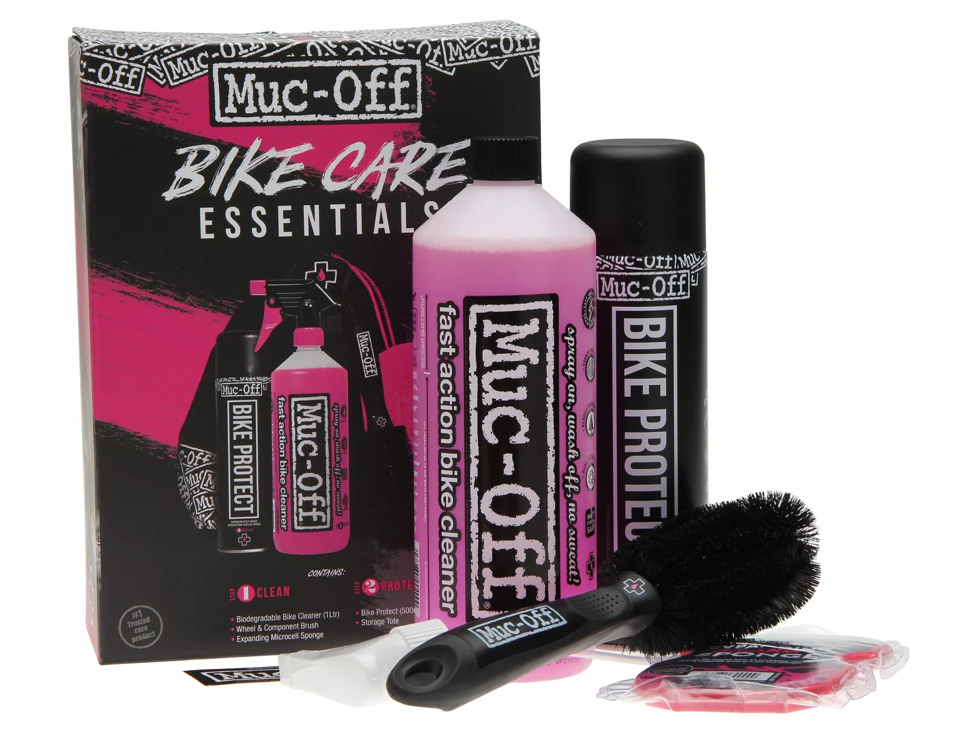 Muc-Off Bike Care Essentials Kit - Komplet Cykelrengøringssæt 4 Muc-Off Bike Care Essentials Kit - Komplet Cykelrengøringssæt - Image 2
