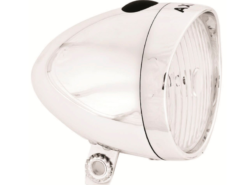 AXA Classic Forlygte, Chrome - Cykellygter til Sikkerhed og Style