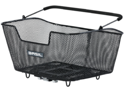BASIL Base M Cykelkurv, MIK - Holdbar og stilfuld kurv til din cykel