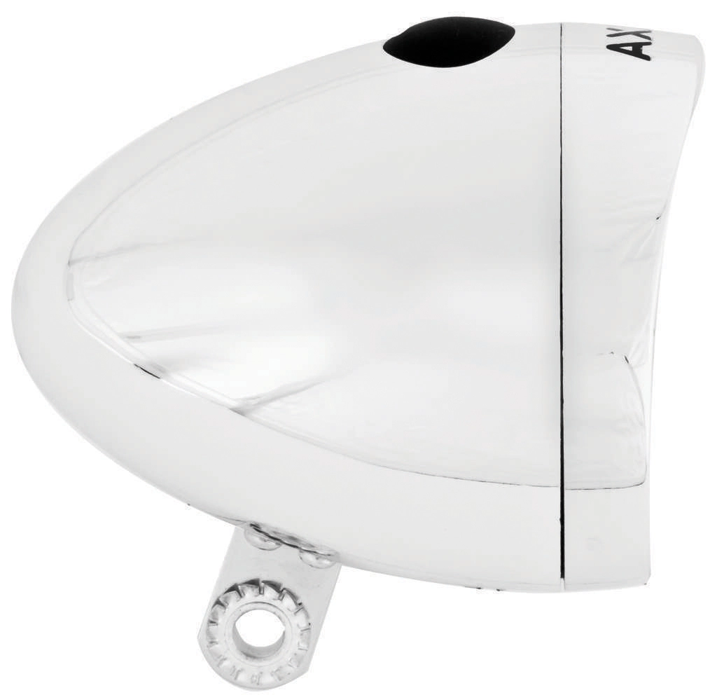 AXA Classic Forlygte, Chrome - Cykellygter til Sikkerhed og Style 4 AXA Classic Forlygte, Chrome - Cykellygter til Sikkerhed og Style - Billede 2