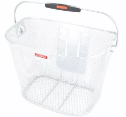 KLICKFIX Uni White Cykelkurv, 16L - Holdbar og elegant cykelkurv til enhver cykel -Specialized Salgsbutik KF067 2