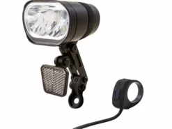 Spanninga Axendo 80 XEFc EBike Forlygte, 80 Lux - Cykellygte til Elcykler