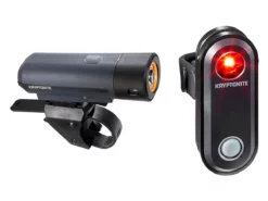 Kryptonite Avenue Genopladeligt Lygtesæt - 300/30 Lumen - Cykellygter