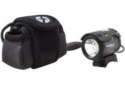 Spanninga Thor Genopladelig Forlygte, 1100 Lumen - Cykellygte med Høj Lysstyrke