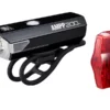 Cateye Ampp/Viz Lygtesæt - 200/100 Lumen Cykellygter - Sikkerhed og Synlighed på Cykelture -Specialized Salgsbutik ampp200 viz100 top