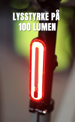 Abus Gemini Genopladelig Baglygte, 100 Lumen - Cykellygte med Høj Lysstyrke -Specialized Salgsbutik gemini20baglygte4