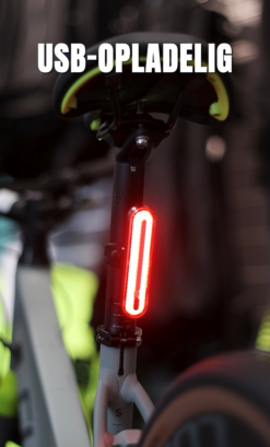 Abus Gemini Genopladelig Baglygte, 100 Lumen - Cykellygte med Høj Lysstyrke -Specialized Salgsbutik gemini20baglygte6