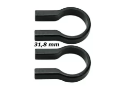 KLICKFIX Spændebånd til Kurve, Ø31,8 mm - Sikker Fastgørelse til Cykelkurve