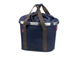KLICKFIX Reisenthel Navy Cykelkurv, 15L - Stylish og praktisk cykelkurv