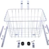 Wald 1352 Silver Frontkurv, 21L - Stærk og stilfuld cykelkurv