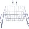 Wald 1512 Silver Frontkurv, 15L - Elegant og praktisk cykelkurv -Specialized Salgsbutik wald 1512 drop top basket silver